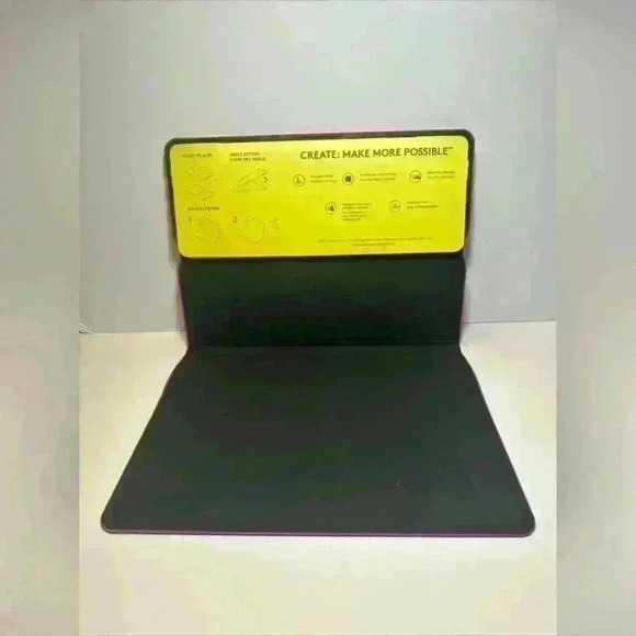 Logitech Logi PURPLE iPad PRO Create Protective Case Any Angle Stand Fold 12.9in - Picture 3 of 6